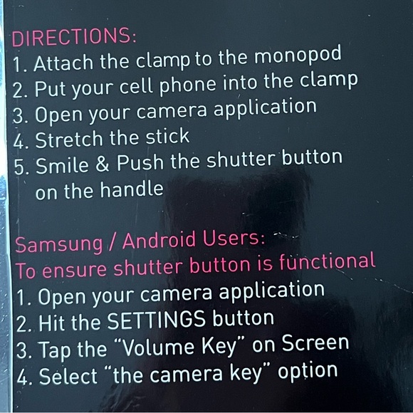 Selfie Stick by Rue 21. Purple New in original package. - Picture 7 of 8